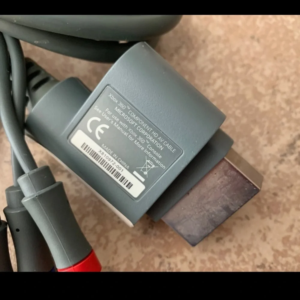 Microsoft Xbox 360 Component HD AV Cable